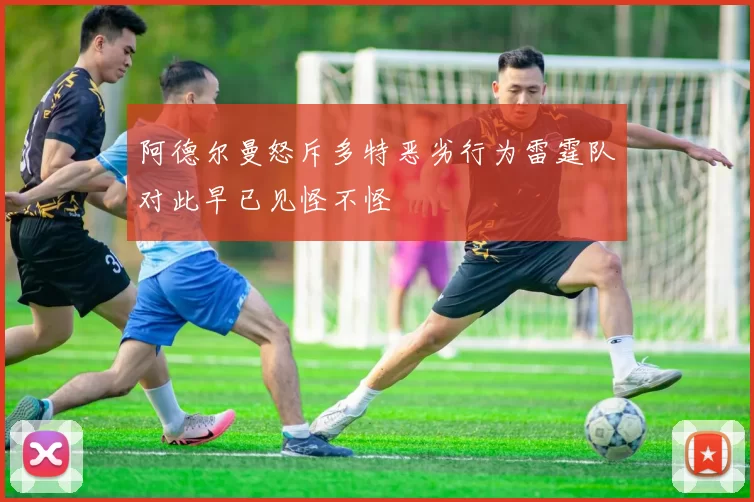 阿德尔曼怒斥多特恶劣行为雷霆队对此早已见怪不怪